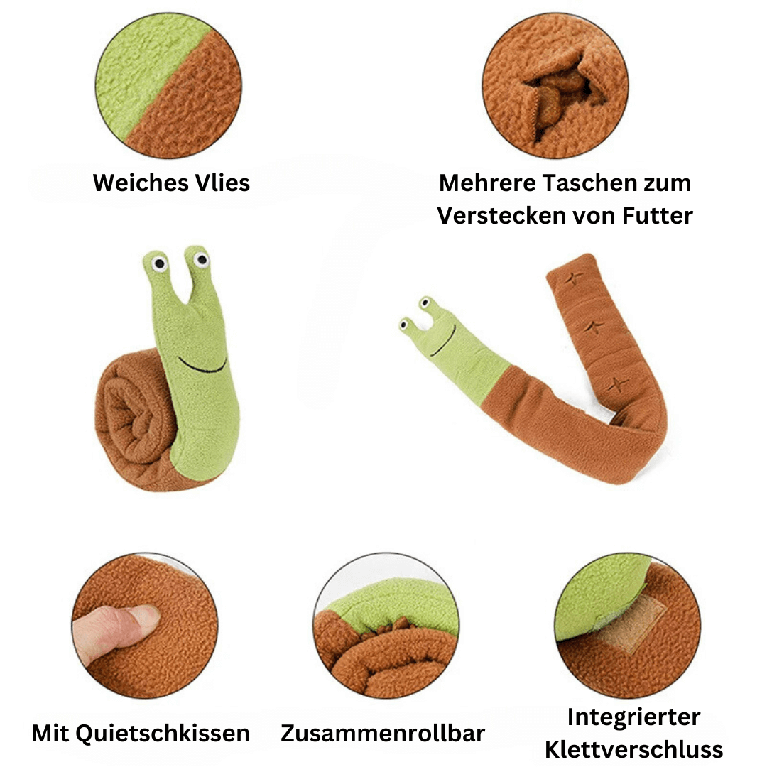 Schnecke - interaktives Hundespielzeug