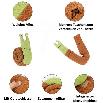 Schnecke - interaktives Hundespielzeug